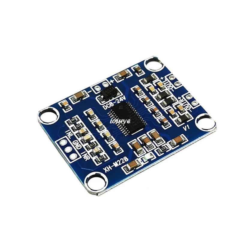 TPA3110 Mini Digital Power Amplifier Board 2.0 Dual Channel 15W*2 Audio Amplifier Board DC8-24V AMP Sound Amplifiers Speaker