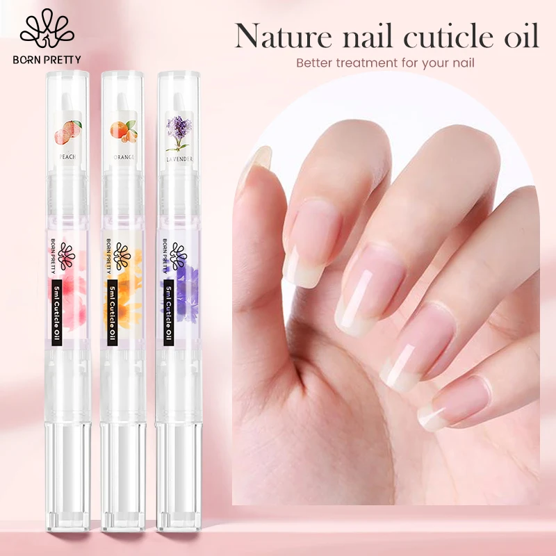 BORN PRETTY 5Ml น้ำมันปากกา Cuticle Softener เล็บหนังกำพร้าชุ่มชื่นน้ำมัน Manicure Care เครื่องมือบำรุงผิว