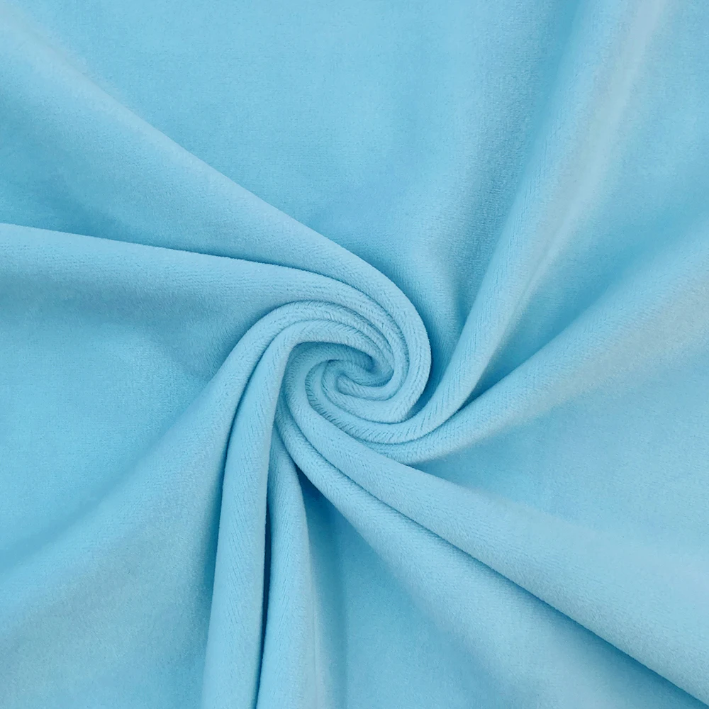Stretch Plush Fabric, 40 Colors for DIY Sewing