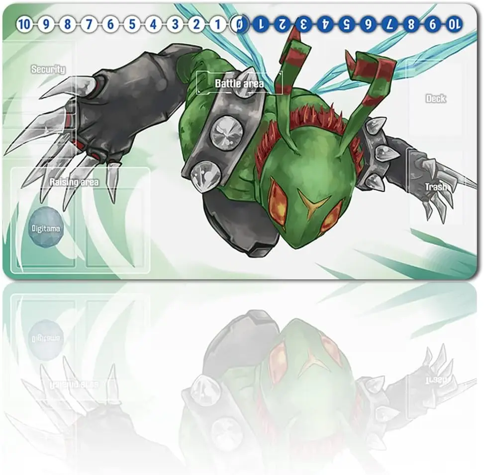 

1216413 - Настольный коврик для настольной игры DTCG Playmat, размер 23,6X13,8 дюйма, игровой коврик для мыши, совместимый с сумкой для игрового коврика TCG CCG Digimon
