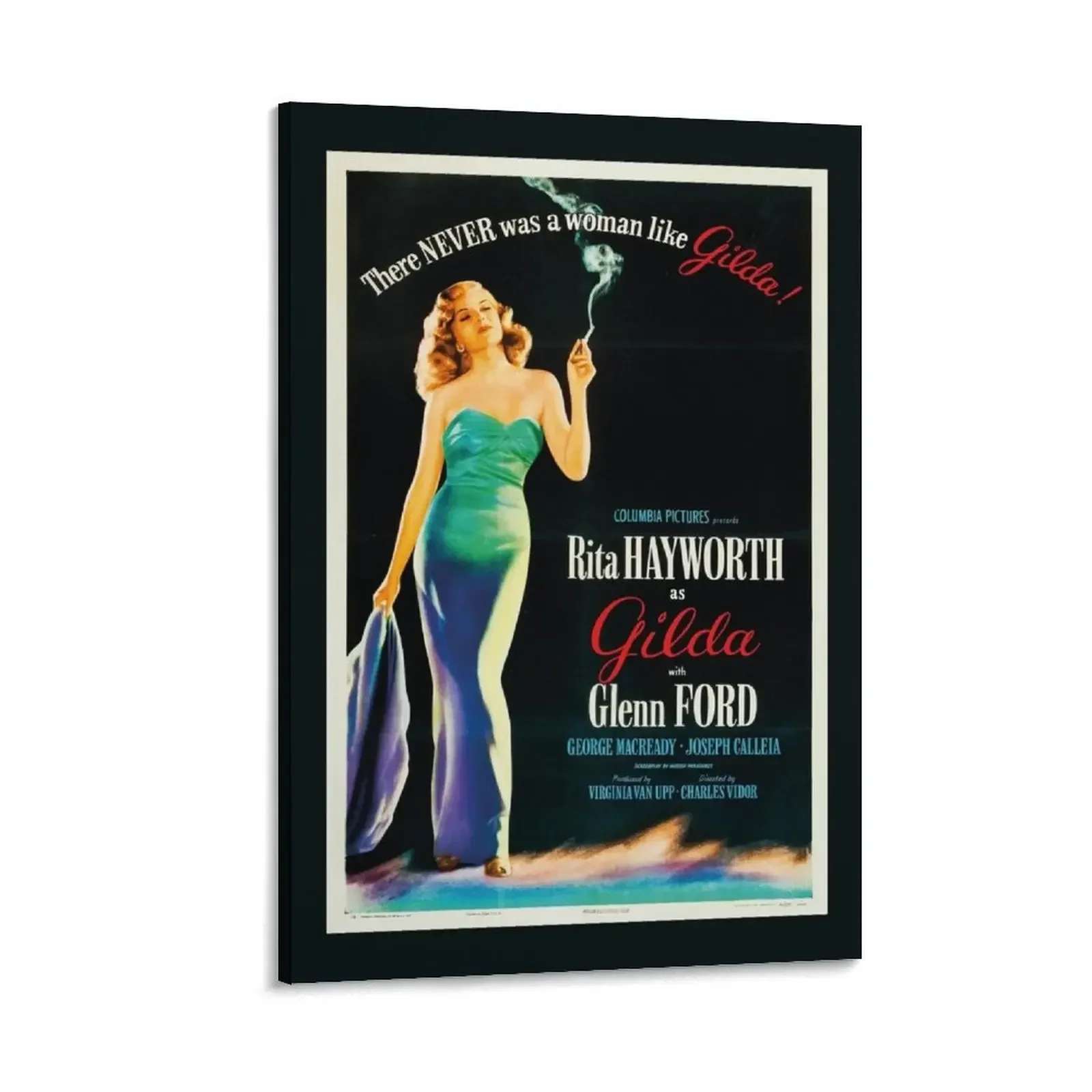 

Gilda Movie Poster Canvas Painting Paintings for bedroom Paintings on canvas for living room anime room decor