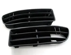 Brand New Pair High Quality ABS Plastic Front Bumper Fog Light Grill Grille For Jetta/Bora MK4 1999-2004