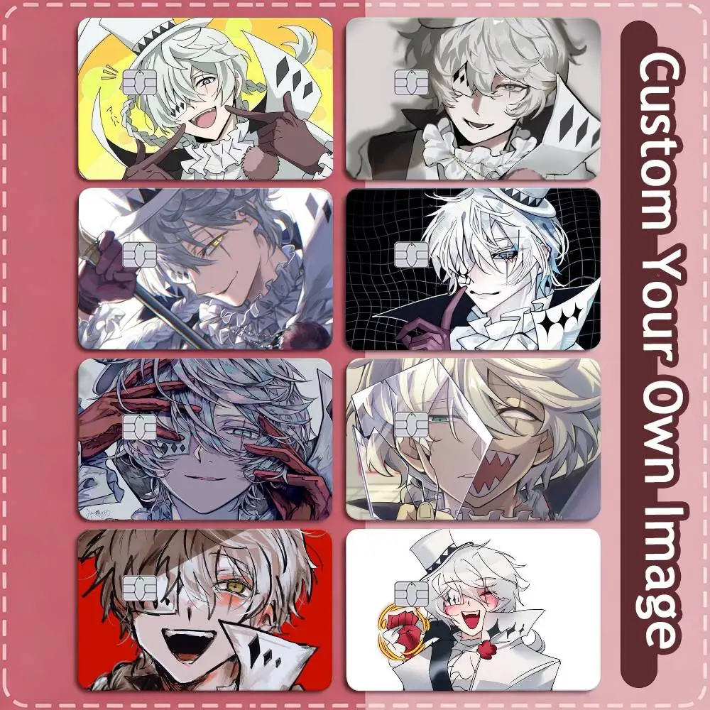 N-Nikolai Gogol BSD  Credit Card HD Stickers Game Card Decal Small Chip Waterproof Sticker Gift
