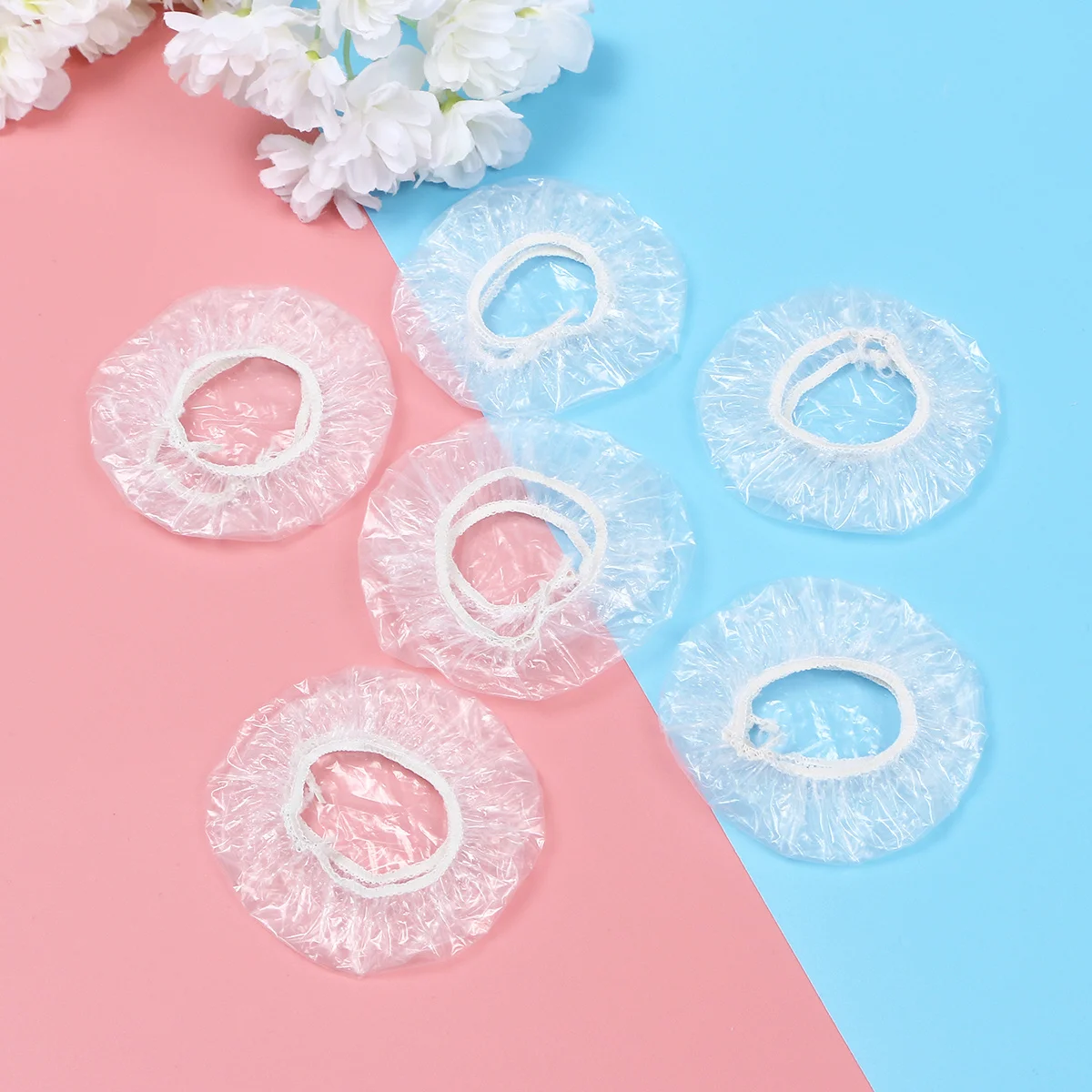 

100Pcs Eva Ear Muffs Waterproof Protection for Hair Dye Perm Shower Salon Universal Design Ear Cover Disposable Earmuff