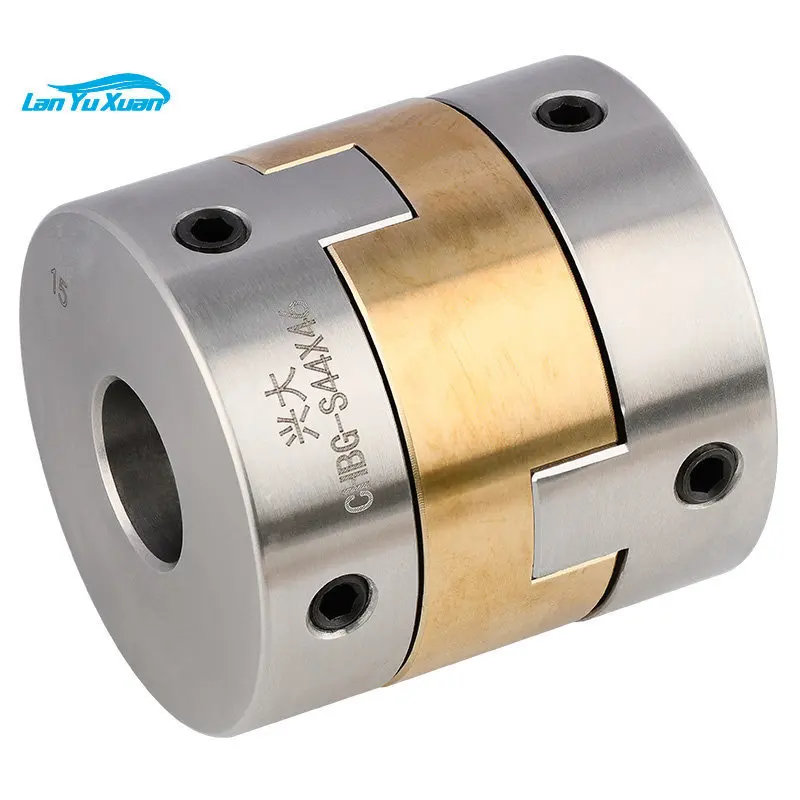 CHBG-S stainless steel copper block cross slider coupling machine tool with high torque and  precision jacking coupling.