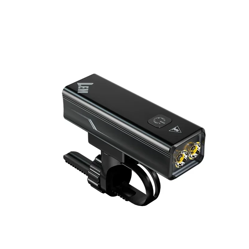 High-Lumen Bike Light, USB Rechargeable Bicycle Headlight with Rainproof Design for Night Cycling