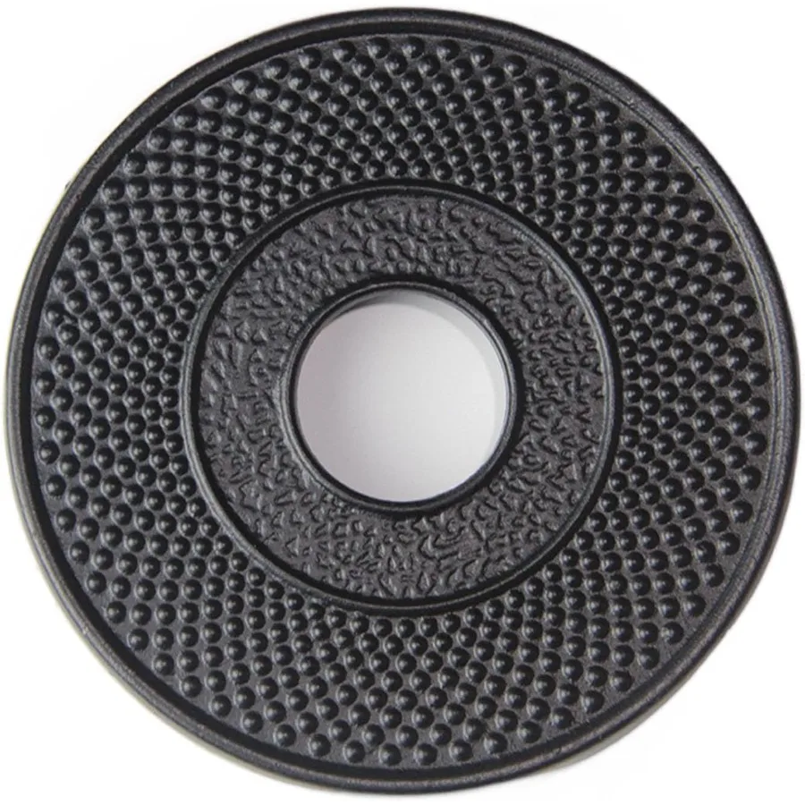 

Чугунный декоративный коврик для подставки с резиновыми колышками, сверхмощные подушечки для подставки для горячей кастрюли, нескользящая изоляция с винтажем