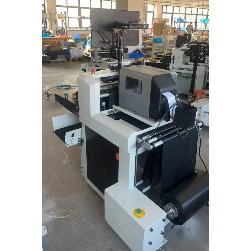 E-commerce Fulfillment Whole Electric Automatic Mailer Bags Autobagger Bagging Printing Labeling Packing Packaging Machine