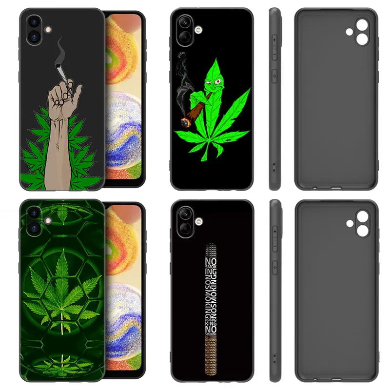 Weed Smoking Backwoods Phone Case For Samsung A01 A03 Core A04 A20 E A02 A10 A21 A30 A50 S A40 A41 A6 A8 Plus A7 2018 Cover