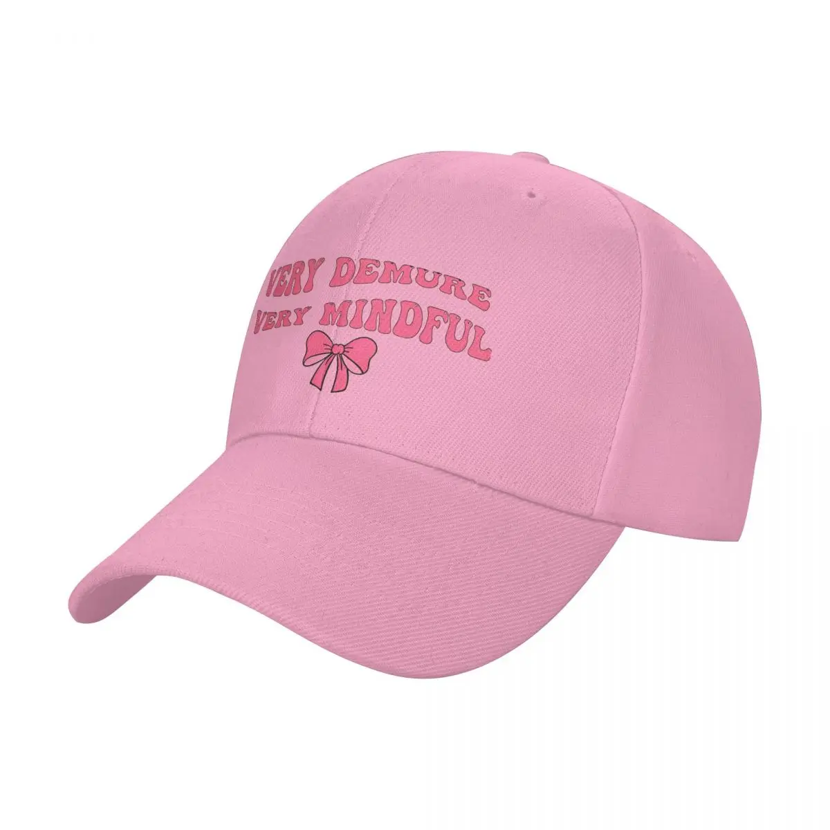 Men Women Very Demure Very Mindful Trend Demure & Mindful Ladies Hats Hip-Hop Baseball Cap Hat Sun Caps Adjustable Sports Cap