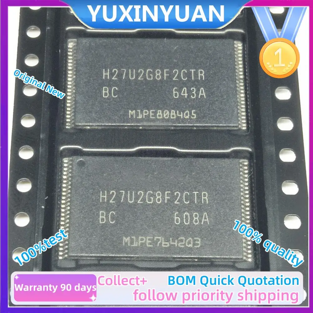 2PCS/LOT and new Originl  H27U2G8F2CTR-BC  H27U2G8F2CTR H27U2G TSSOP48  in stock