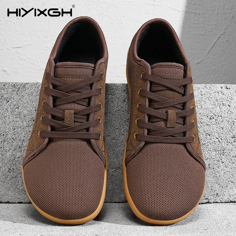 

Couple Casual Sneakers Breathable Mesh Lace Up Comfort Commute Footwear Plus Size Wide Toe Retro Canvas Walking Training Shoes