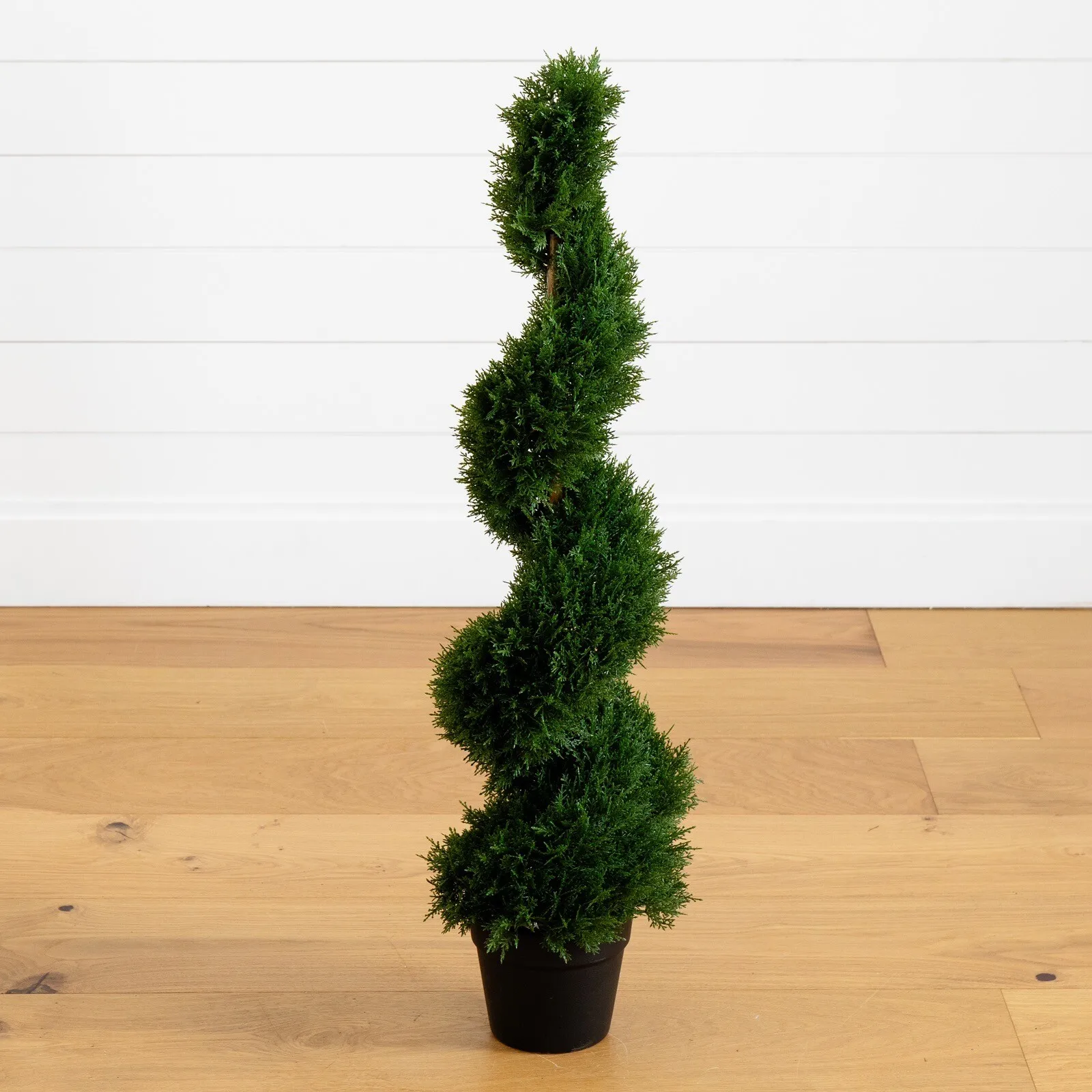 

3' Artificial Cedar Spiral Topiary Tree Indoor/Outdoor Home Decor.