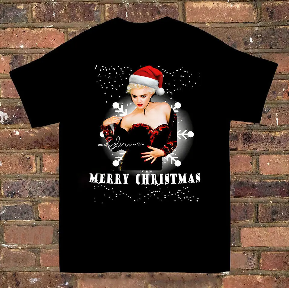 Rare Merry Christmas Madonna t-shirt Gift FamilyS to 5XL HP2743