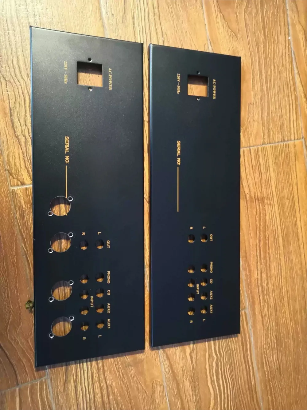 Luxury Tube Preamplifier Chassis Aluminum Amplifier Enclosure Customizable