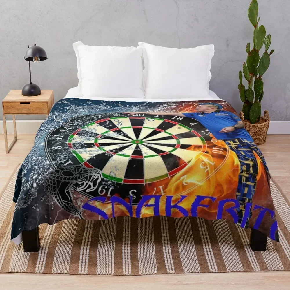 

Peter Wright Snakebite Throw Blanket Bed Fashionable Stuffeds Decorative Beds Travel Blankets