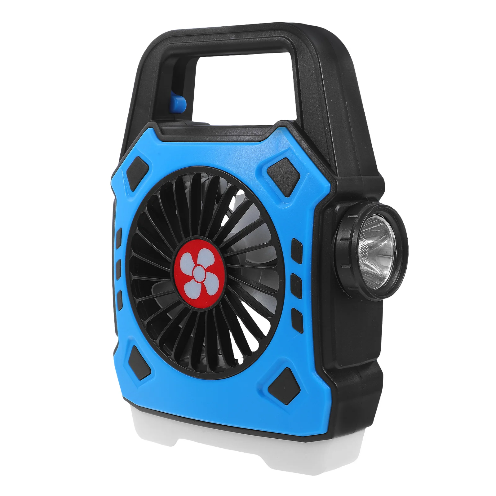 

Portable Fan Lamp Multi-Function Rechargeable Handheld Camping Light with Long Life for Outdoor Hiking Emergency