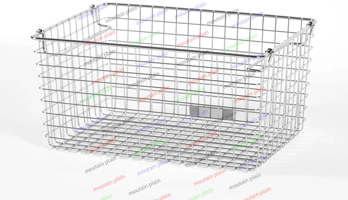 

Metal storage basket picnic basket ins portable Japanese clothing shoes and hats kitchen coffee industrial style storage box