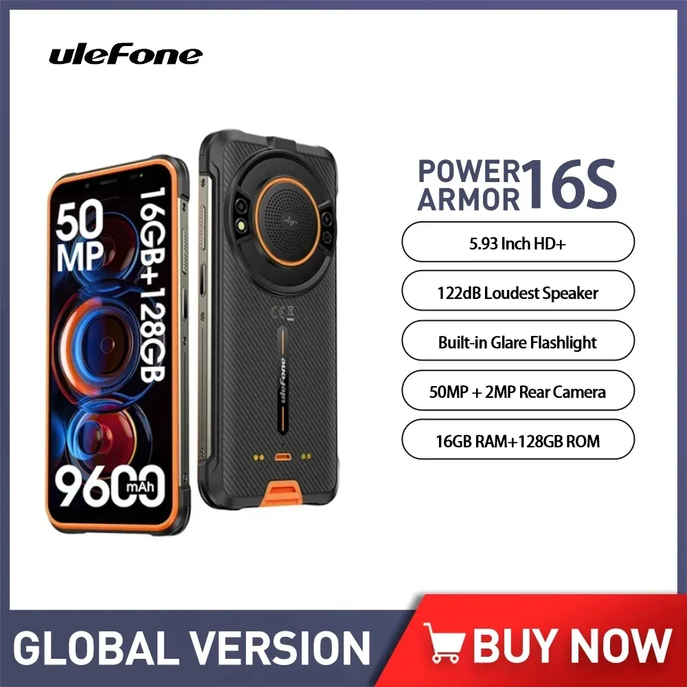 Global Version Ulefone Power Armor 16S Rugged Smartphone Android 5.93