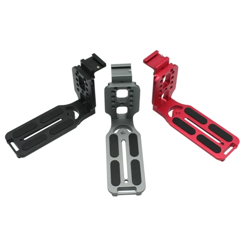

Camera Mounting Plate L Bracket Holder Base with 1/4inch Screw Holes