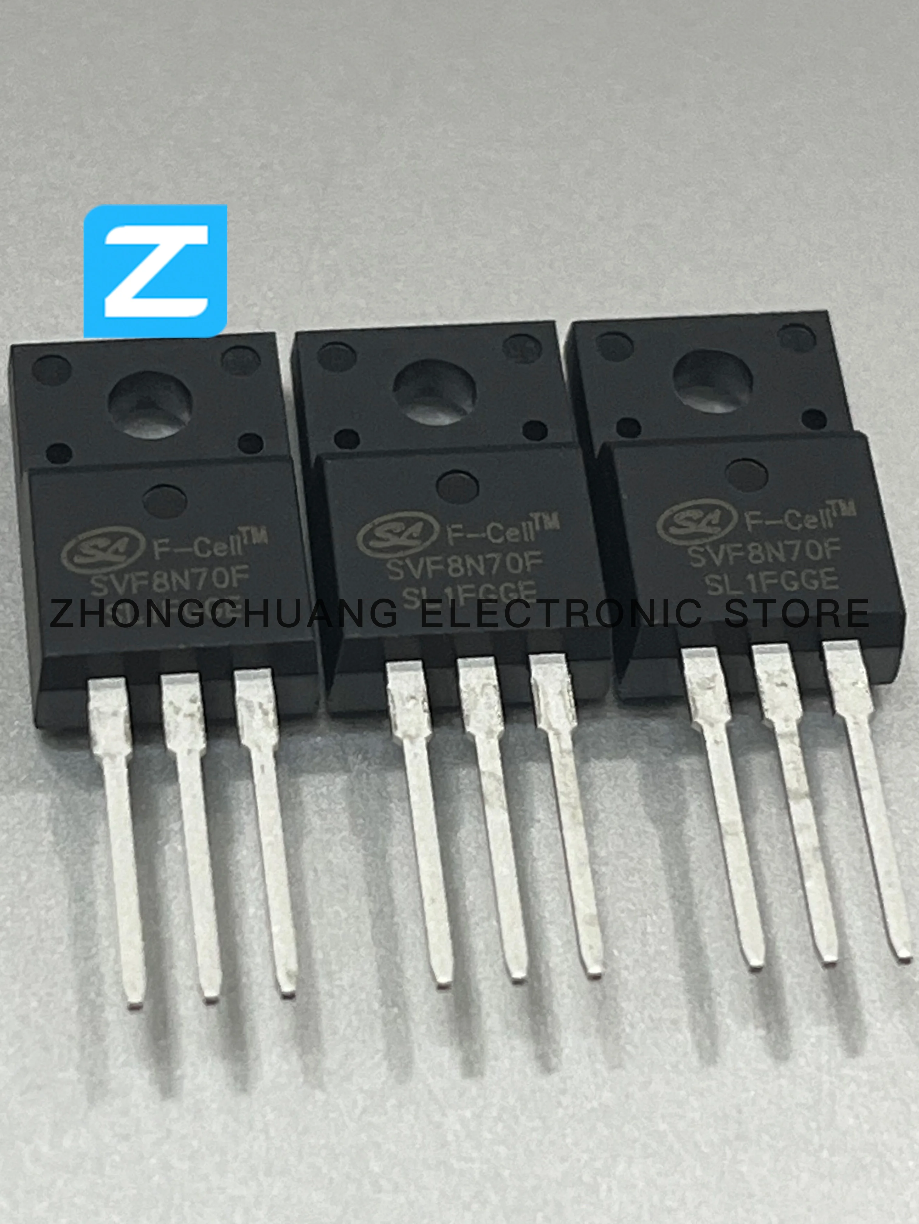 1-10 pièces SVF8N70F TO-220F 700V 8A MOSFET canal N nouveau original