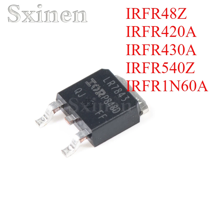 10PCS/LOT  IRFR48Z  IRFR420A  IRFR430A  IRFR540Z  IRFR1N60A  ATRPBF TRPBF TRPBF FR TO252