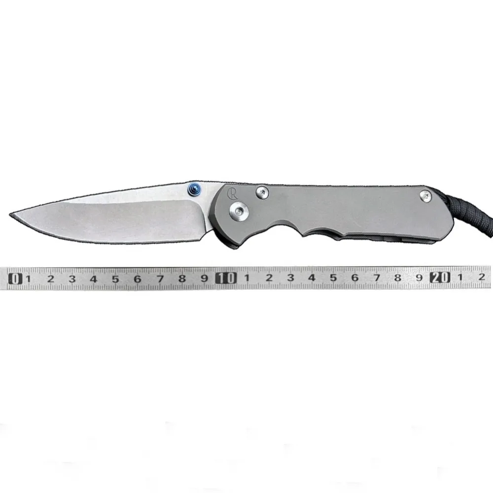 Chris Reeve 21TH/25TH Anniversary Titanium Handle Folding Knife