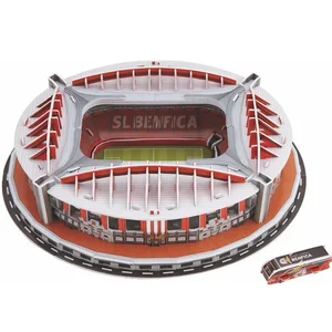 Portugal Benfica Estádio RU Competição Jogo De Futebol Estádios, Modelo de Construção, Brinquedo Artesanal para Crianças, Presente para Crianças, Feito À Mão, 84Pcs por Conjunto 8 principais vendas bola benfica - №4