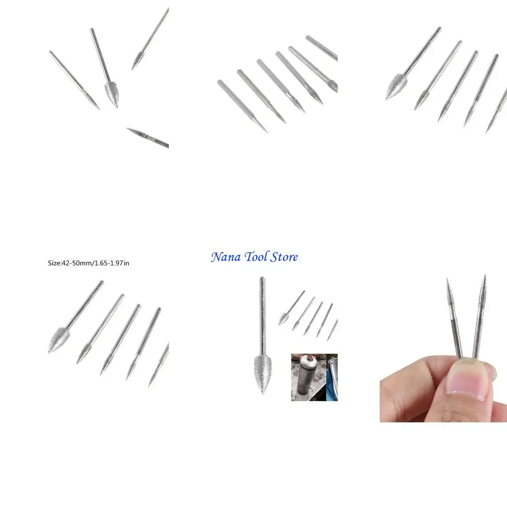 

31GJ 6pcs 42-50 мм с алмазным рулем