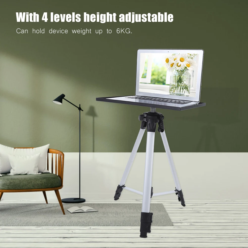

Aluminum Tripod Tripod Mount Tripod Tripod Stand Aluminum Alloy Steel Projector Tripod Bracket 6KG 4-level Height Adjustable
