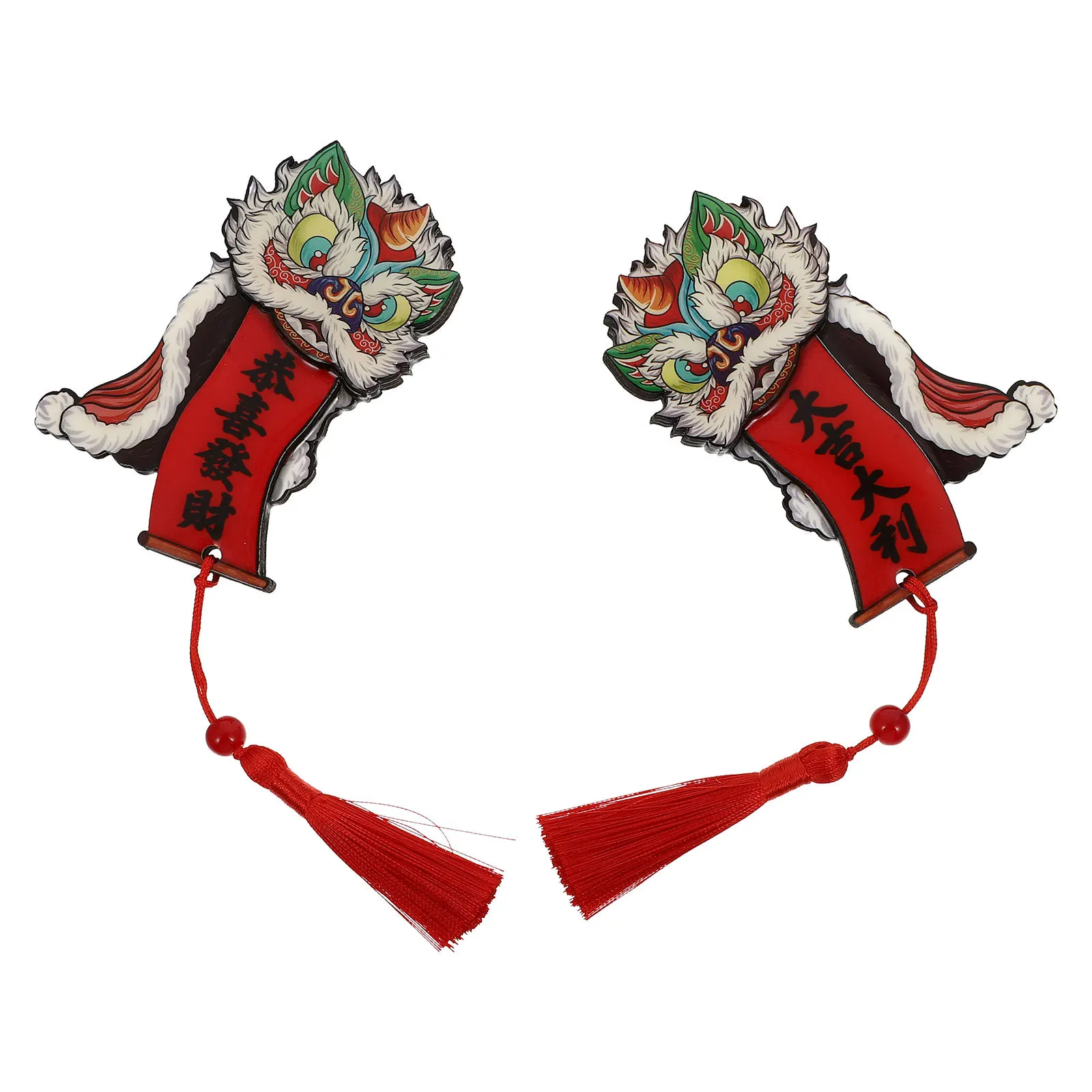 

1Pair Creative Fridge Magnet New Year Refrigerator Magnets Environmental Protection Magnetic Decor for Home Kitchen