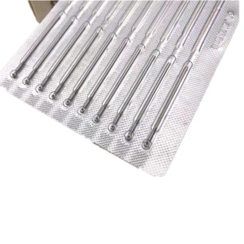 Body massager disposable sterile acupuncture needle 100PCS of the silver needle insertion