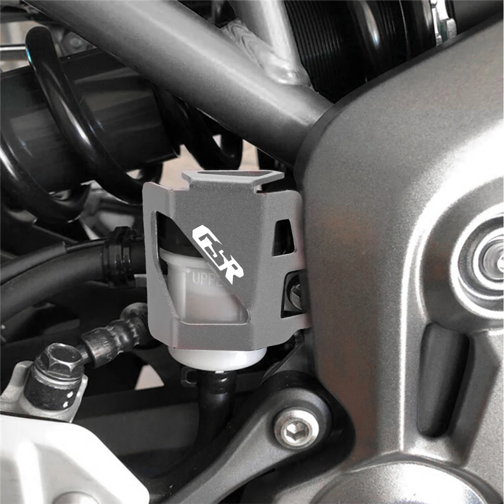 

FOR SUZUKI GSR600 GSR400 750 2008 2009 2010 - 2012 Motorcycle Accessories CNC Rear Brake Fluid Reservoir Cover Guard Protector