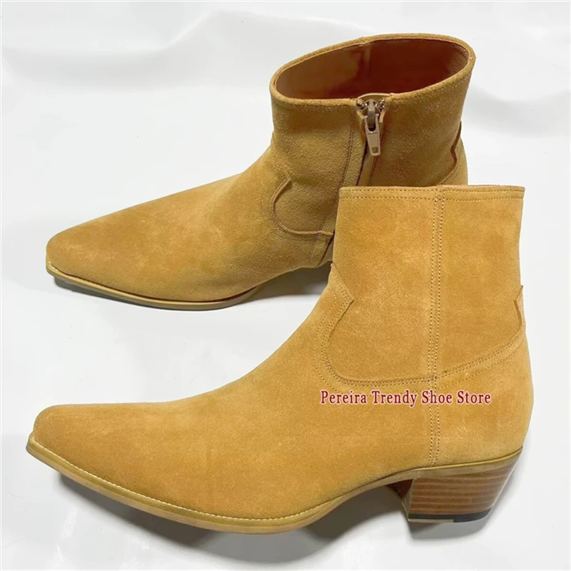 أحذية تشيلسي رجالية مصنوعة يدو - مراجعة Men Shoes For Wedding وسعره