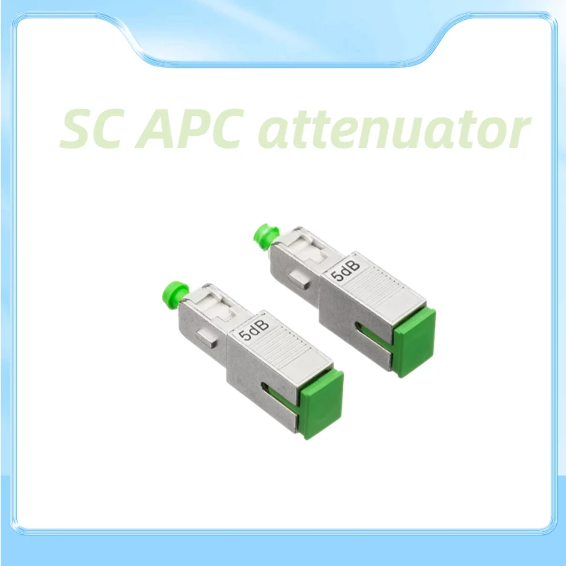 SC/APC yin и yang аттенюатор SC/APC 0-30db волоконно-оптический мужской и женский Фиксированный аттенюатор SC