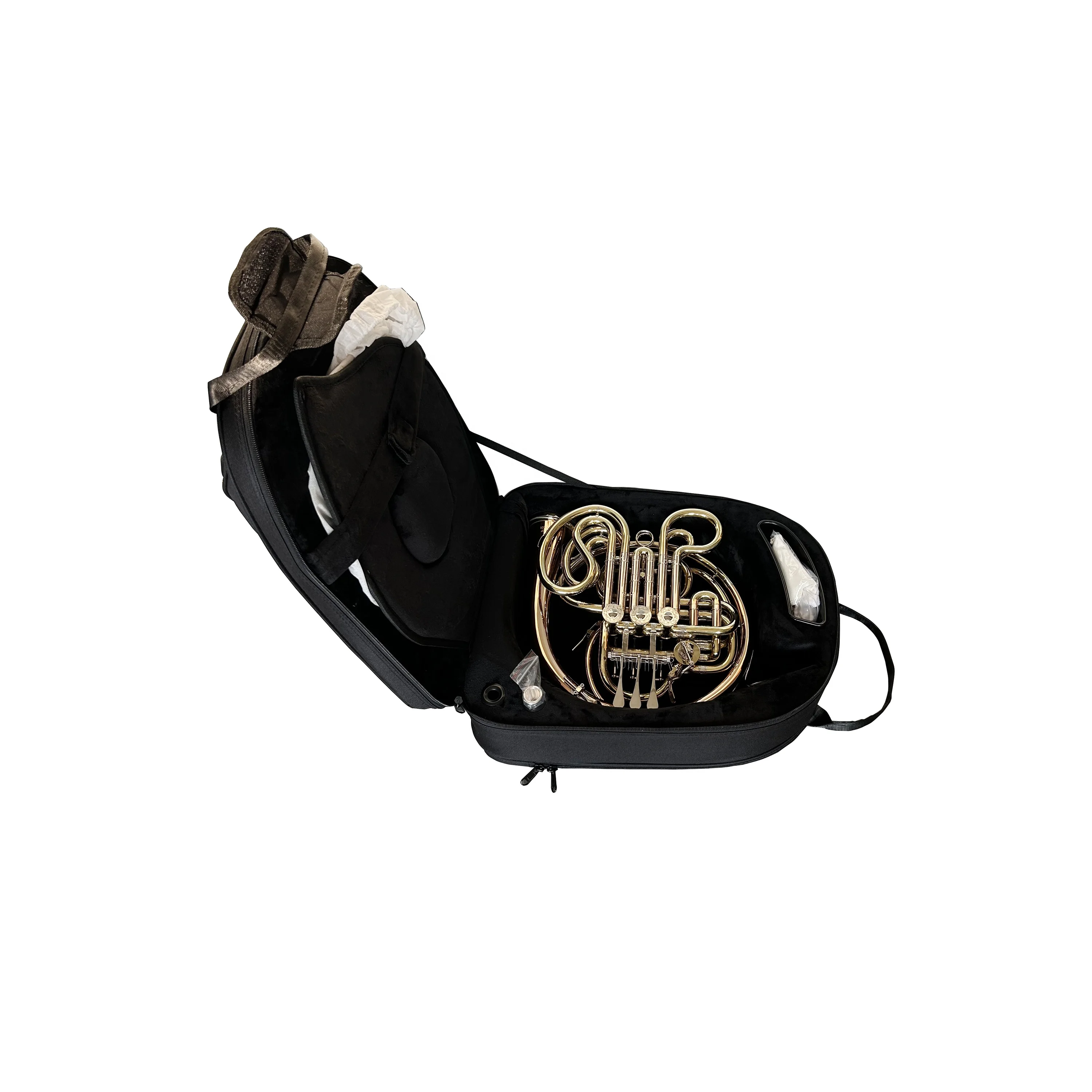 SEASOUND Factory OEM Gold French Horn JYFH946PC 4 Key Double Separated Bell BB/F Key Phosphorus Copper Bronze