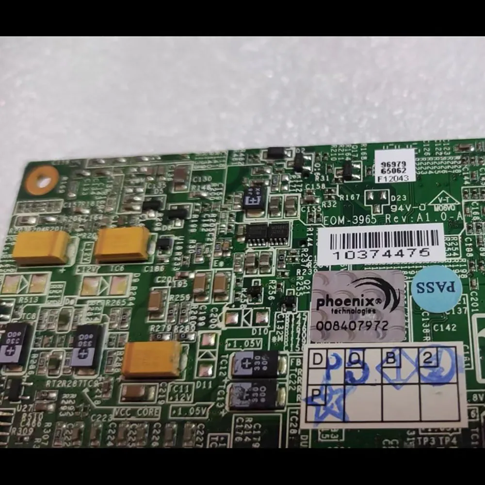 high stability Industrial Control Board EOM-3965 REV: A1.0-A