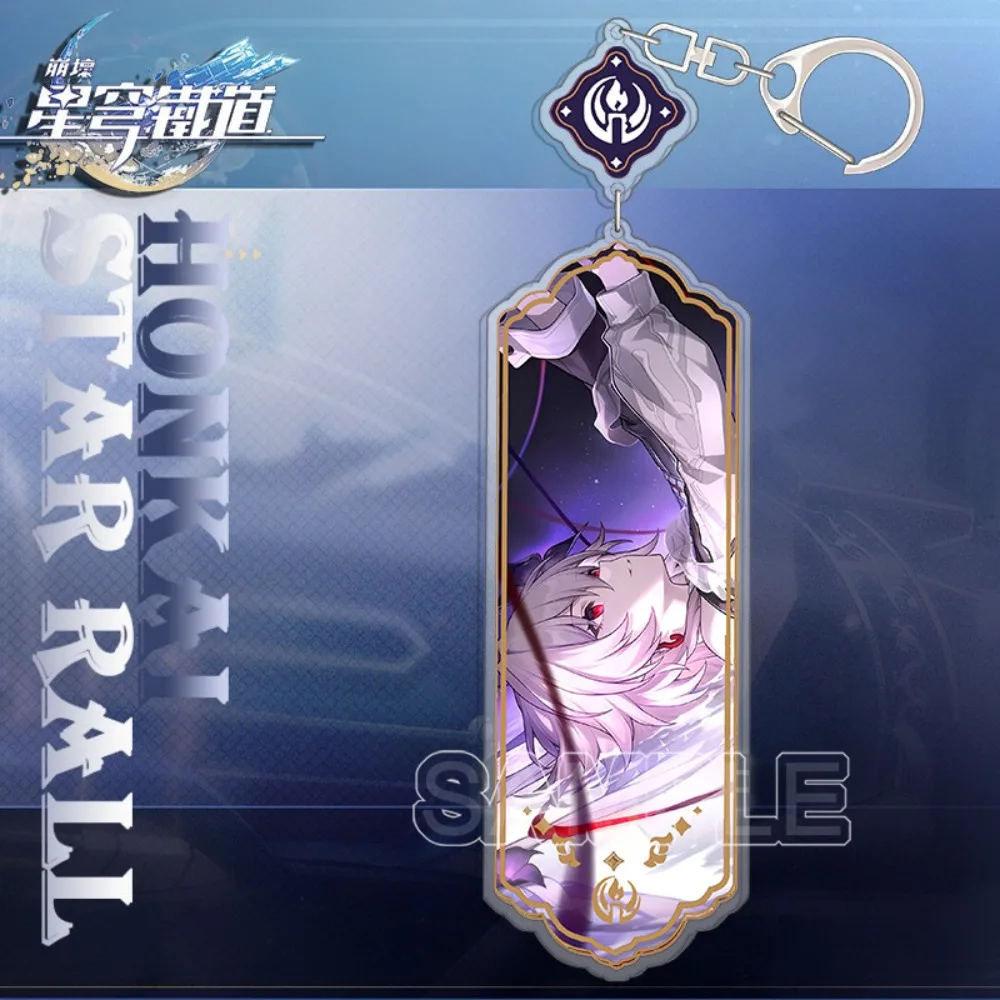 Honkai: Star Rail Anime Merch Keychain March 7th Dan Heng Cyrene‌‌ Castorice‌ Castorice‌‌ Backpack Decorations Pendants