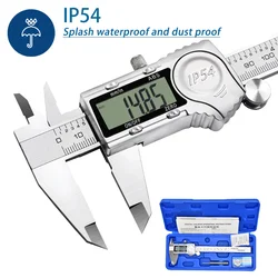 Digital Caliper 150mm Electronic IP54 Waterproof Metal Vernier Caliper Measuring Tools