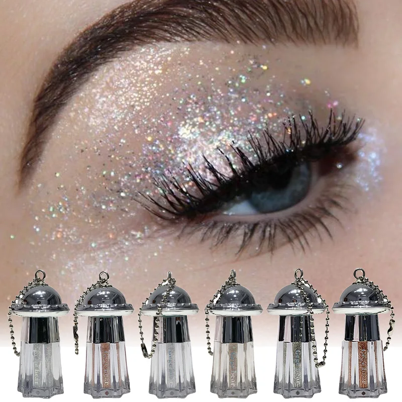 سائل ظلال العيون المسطحة من Gege Bear، ظلال عيون رقيقة، سائل ظلال عيون رفيع الحفر، بخفيف، مظهر جيد. دش الثلج المتطور سهل الاستخدام للمبتدئين #3