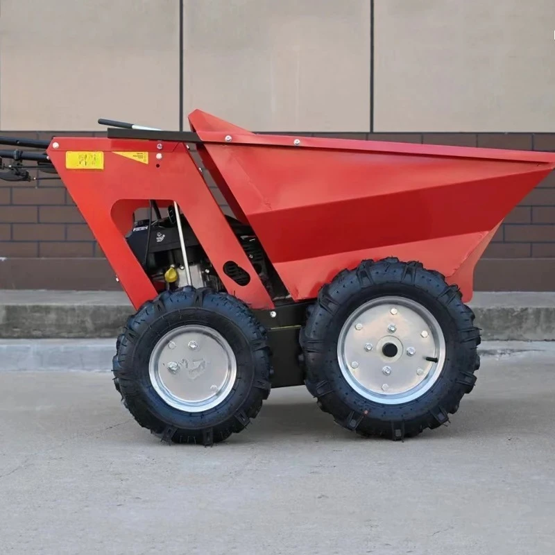 Handcart Dump Truck Hand-held Lifting Small Unloading Handling Vehicle Translation Bucket Dump Truck