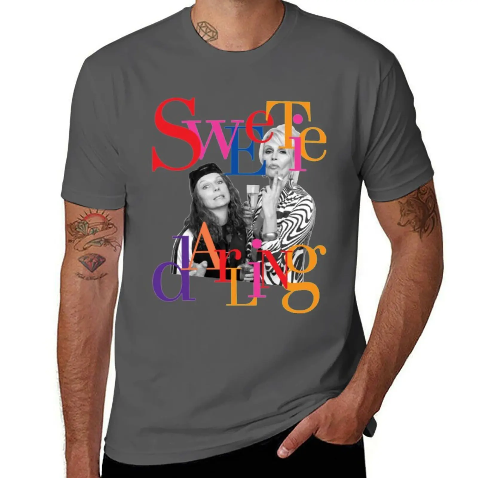 Absolutely Fabulous T-Shirt Stylish Graphic Short Sleeve Top