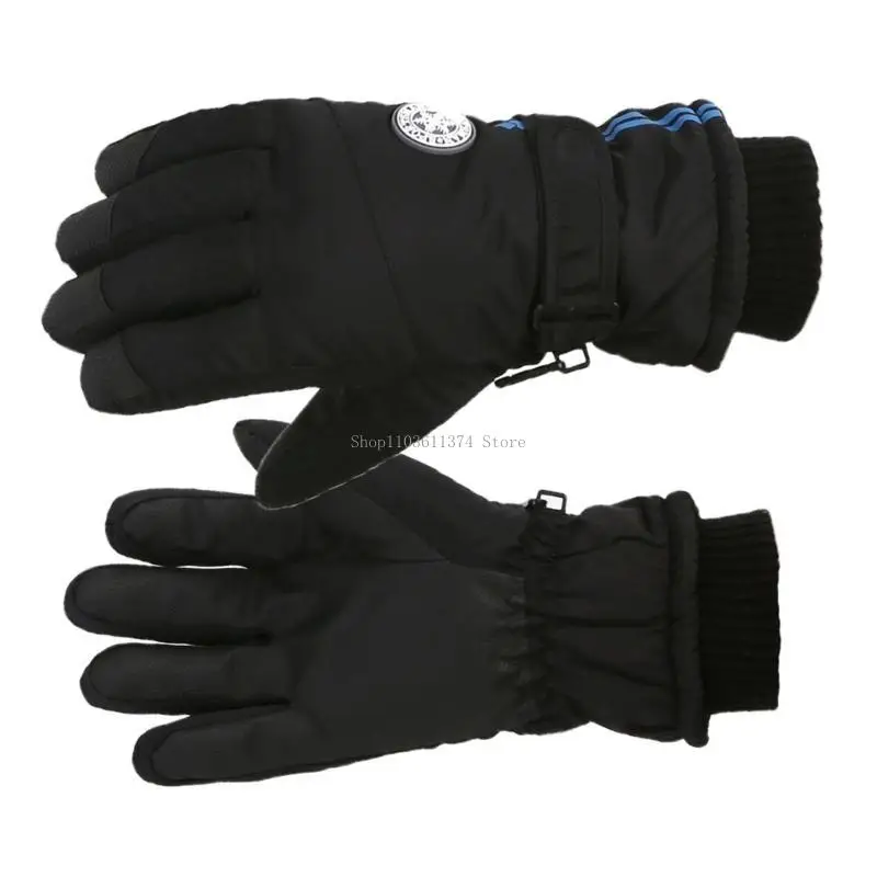 

Ветрозащитные перчатки для сноуборда, зимние теплые перчатки для мужчин, женщин, катание на лыжах, езда