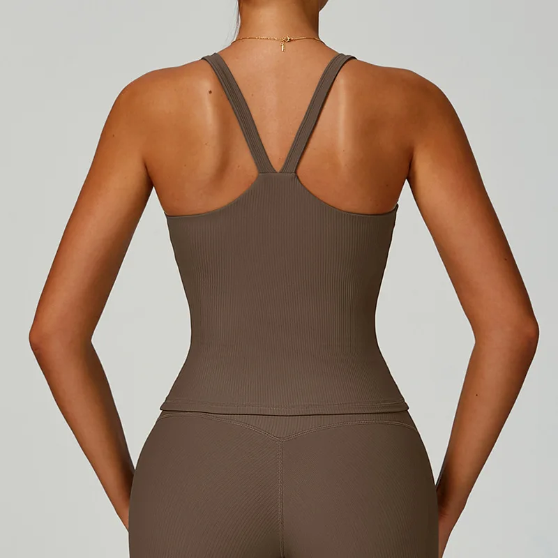 

Yoga Bras Women Race Back Sports Underwear Nylon Top Women Bra Sexy Breathable Fitness Vest Gym High Strength Top