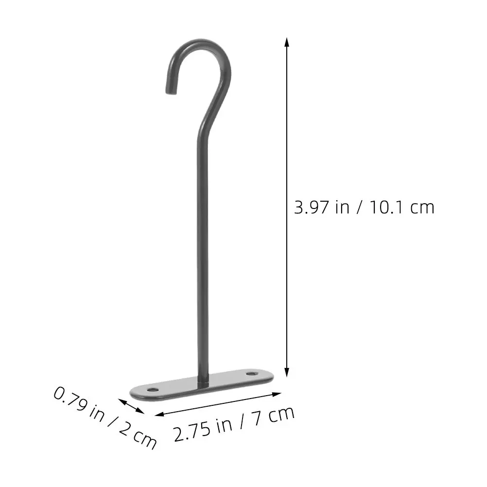 2Sets Ceiling Planter Hooks Sturdy Iron Hanging Hooks for Plants Baskets Bird Feeders Lanterns Outdoor Indoor Outdoor Hook view 4