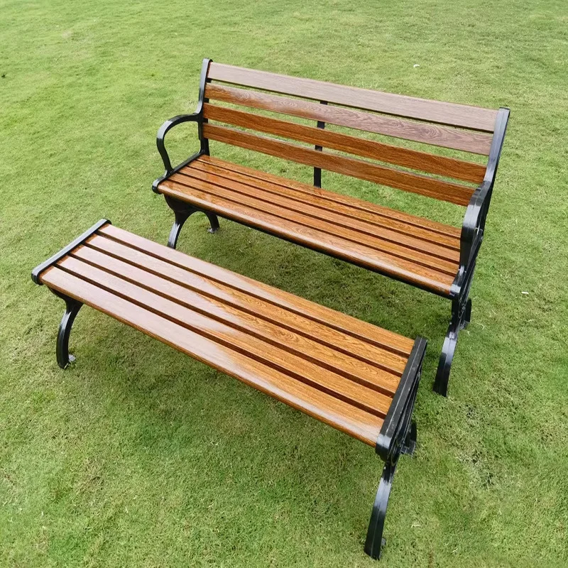 

Outdoor Lounge Chair Outdoor Garden Park Bench Row Bench Square Lounge