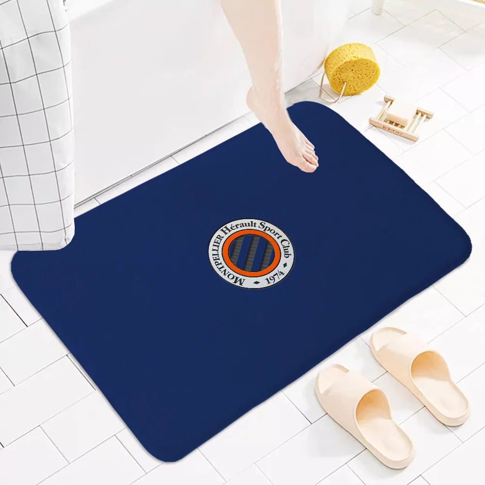 Bath Mat Rug Bathroom Foot Mat Non-slip Mat Small Floor Mats Door Mat Fc M-montpellier-r HSC Entrance Carpet for Kitchen Rugs