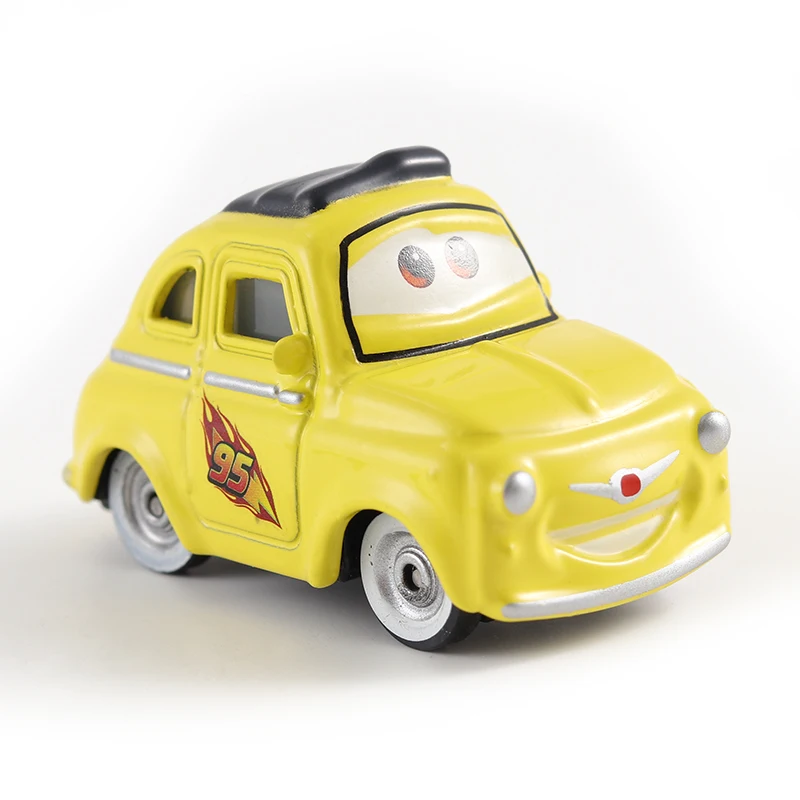 Cars 3 Disney Pixar Cars 1st Movie Original Luigi Metal Diecast Toy Car 1:55 Lightning McQueen Birthday Present Free Shipping