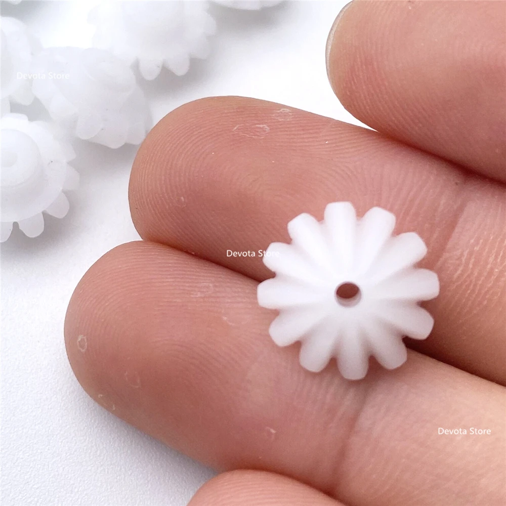 1M 12T 1.9mm 2mm Helical Bevel Gear 90 Degree Drive Right Angle Plastic DIY Model