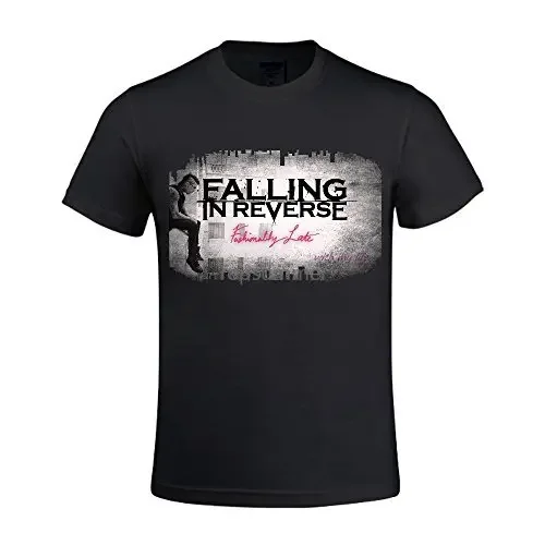 Falling In Reverse Game Over designmagliette da uomo girocollo personalizzate